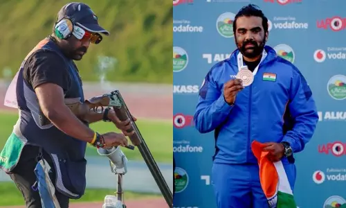 ISSF World Cup: भारतीय ट्रैप शूटर पृथ्वीराज टोंडिमन ने जीता कांस्य पदक