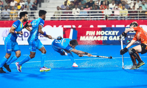 FIH Pro League: कप्तान हरमनप्रीत की हैट्रिक से भारत ने ऑस्ट्रेलिया को 5-4 से हराया FIH Pro League: कप्तान हरमनप्रीत की हैट्रिक से भारत ने ऑस्ट्रेलिया को 5-4 से हराया