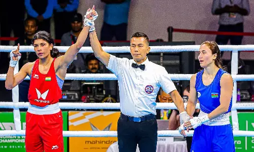 Nikhat Zareen Boxing