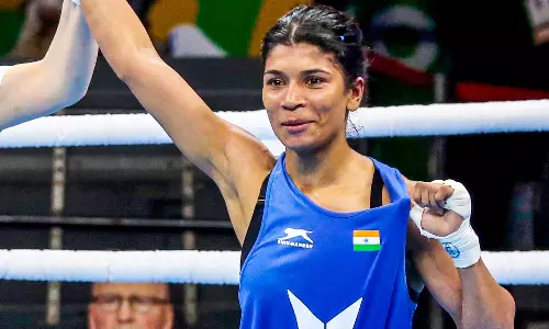 Nikhat Zareen Boxing