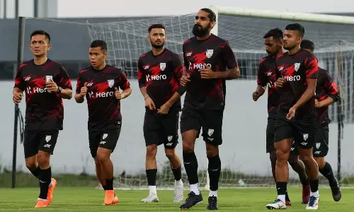 मणिपुर में अंतराष्ट्रीय फुटबॉल का आगाज, पहले मैच में भारत और म्यामां होंगे आमने सामने मणिपुर में अंतराष्ट्रीय फुटबॉल का आगाज, पहले मैच में भारत और म्यामां होंगे आमने सामने