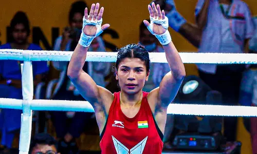 Nikhat Zareen Boxing