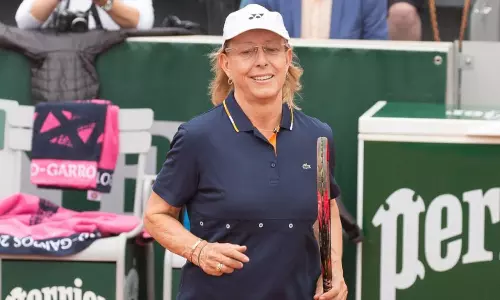 कैंसर से मुक्त होने के बाद टीवी कमेंट्री पर वापस लौटी मार्तिना नवरातिलोवा