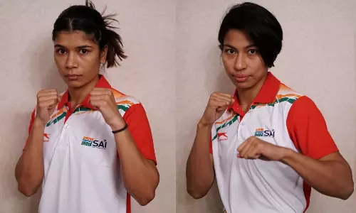 Nikhat Zareen Lovlina Borgohain Boxing