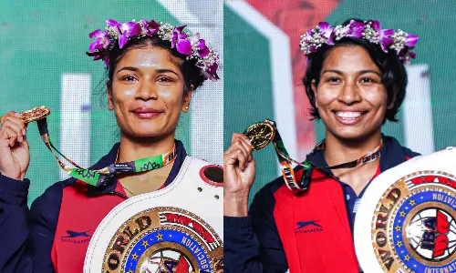 Nikhat Zareen Lovlina Borgohain Boxing