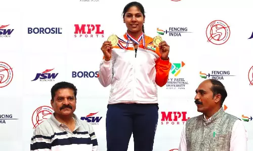 भवानी देवी ने राष्ट्रीय तलवारबाजी चैम्पियनशिप में स्वर्ण जीता