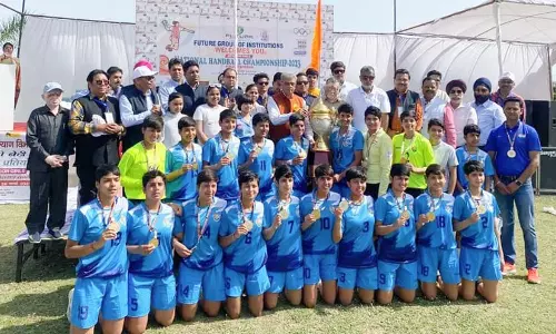 आर्यावर्त अकादमी ने जीती राष्ट्रीय जूनियर बालिका हैंडबॉल चैंपियनशिप