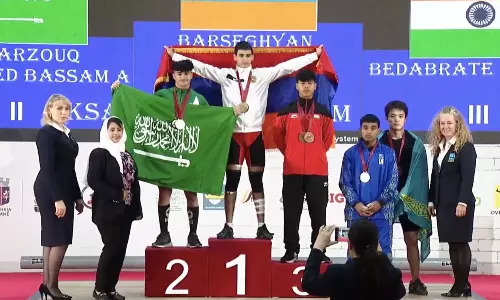 भारतीय भारोत्तोलक भराली बेदब्रत को विश्व युवा चैम्पियनशिप में कांस्य