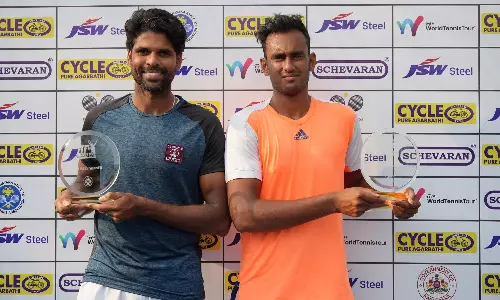 Mukund Sasikumar and Vishnu Vardhan Tennis