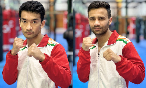 Shiva Thapa and Deepak Bhoria