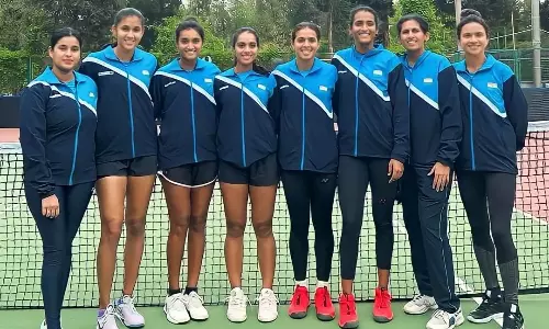 Billie Jean King Cup: अंकिता की दो जीत से भारत ने थाईलैंड को दी मात Billie Jean King Cup: अंकिता की दो जीत से भारत ने थाईलैंड को दी मात
