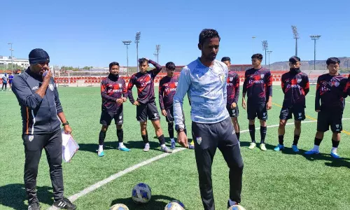 स्पेन दौरे पर एटलेटिको डि मैड्रिड के खिलाफ शुरुआती मैच खेलेगी भारतीय अंडर-17 टीम स्पेन दौरे पर एटलेटिको डि मैड्रिड के खिलाफ शुरुआती मैच खेलेगी भारतीय अंडर-17 टीम