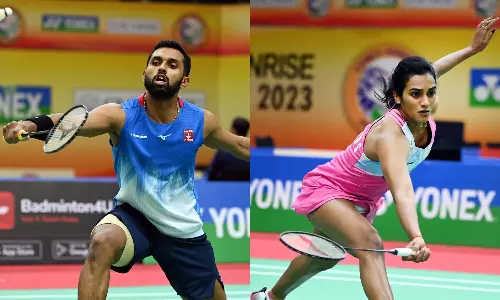 HS Prannoy and PV Sindhu Badminton HS Prannoy and PV Sindhu Badminton