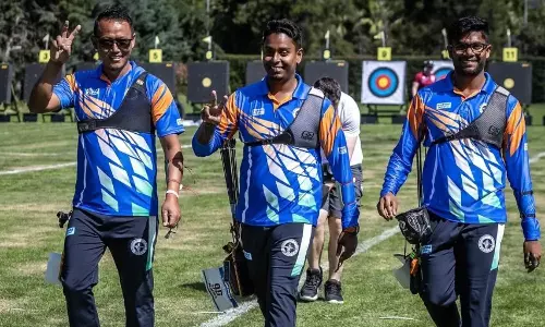 indian recurve men team indian recurve men team