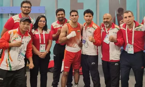 Men’s World Boxing Championships:मोहम्मद हुसामुद्दीन ने  किया विजयी आगाज