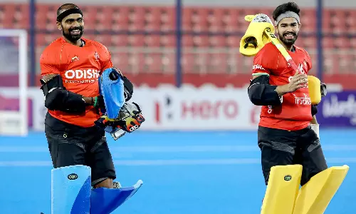 Sreejesh and Pawan Hockey