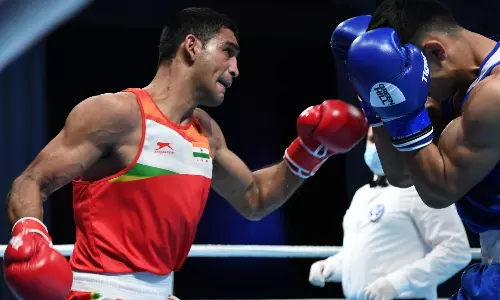 Mens World Boxing Championships: प्री-क्वार्टर फाइनल में पहुंचे आशीष चौधरी