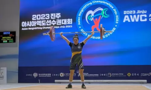 Mirabai Chanu Weightlifting