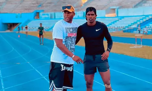 Praveen Chithravel Triple Jump