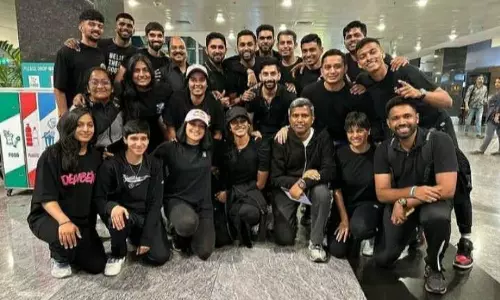 भारतीय टीम सुदीरमन कप फाइनल्स के लिये रवाना