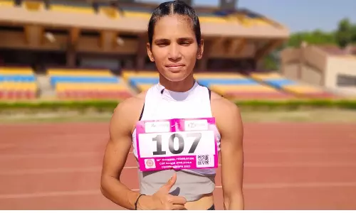 Federation Cup: ज्योति याराजी ने 100 मीटर बाधादौड़ जीती