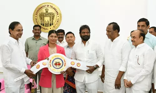 निकहत के ओलंपिक प्रशिक्षण के लिए दो करोड़ रुपये देगी तेलंगाना सरकार निकहत के ओलंपिक प्रशिक्षण के लिए दो करोड़ रुपये देगी तेलंगाना सरकार