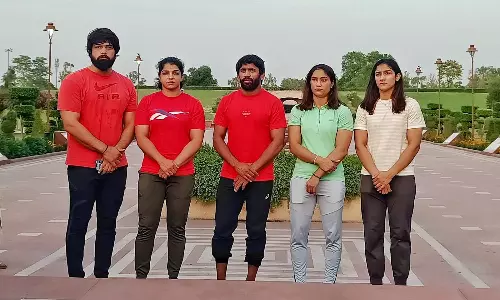 Wrestlers Protest: पदक की कीमत नहीं लगा सकते - पहलवानों ने की बृजभूषण की टिप्पणी की निंदा Wrestlers Protest: पदक की कीमत नहीं लगा सकते - पहलवानों ने की बृजभूषण की टिप्पणी की निंदा