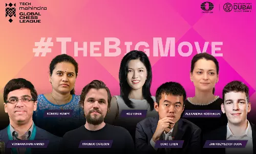 ग्लोबल चेस लीग से जुड़े डिंग लिरेन, मैग्नस कार्लसन, विश्वनाथन आनंद और हौ यिफान