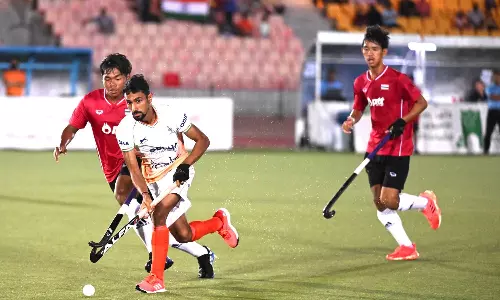 Mens Junior Asia Cup: थाईलैंड को 17-0 से हराकर भारत सेमीफाइनल में Mens Junior Asia Cup: थाईलैंड को 17-0 से हराकर भारत सेमीफाइनल में