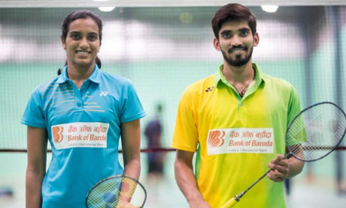 PV Sindhu and Kidambi Srikanth PV Sindhu and Kidambi Srikanth