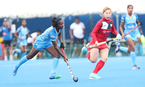 Womens Junior Asia Cup: भारत ने पिछड़ने के बाद कोरिया को बराबरी पर रोका