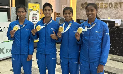Indian women 400m relay team Indian women 400m relay team
